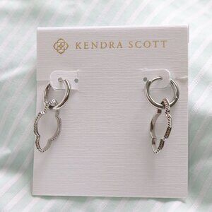Kendra Scott Abbie Silver Convertible Earrings